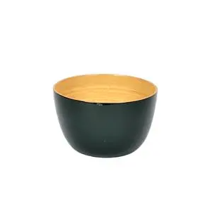 Bambus Schale grüngrau 30 x 18cm