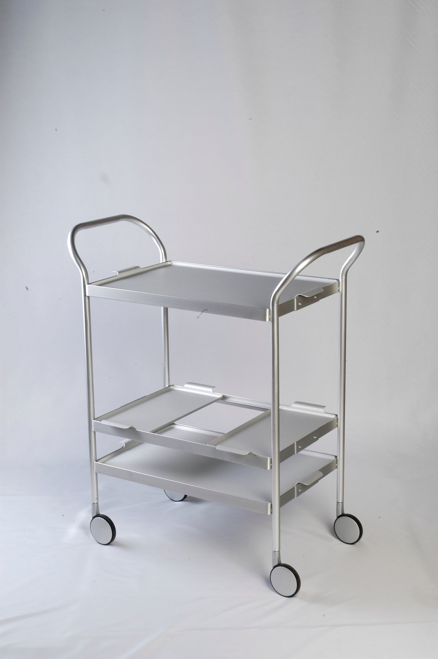 Servierwagen MODERN, DRINKS silber