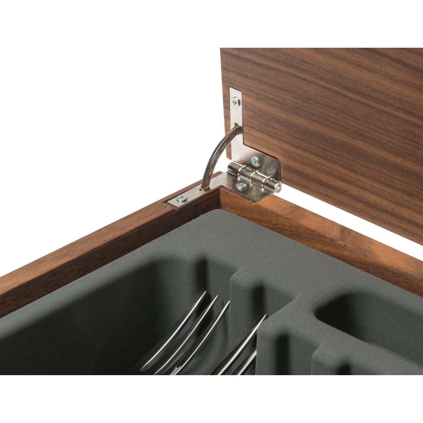 Besteckbox Nussbaum leer David Mellor