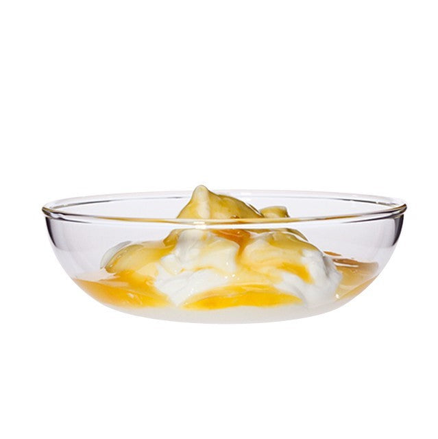 Glasschale flach 0,2 Liter aus Laborglas