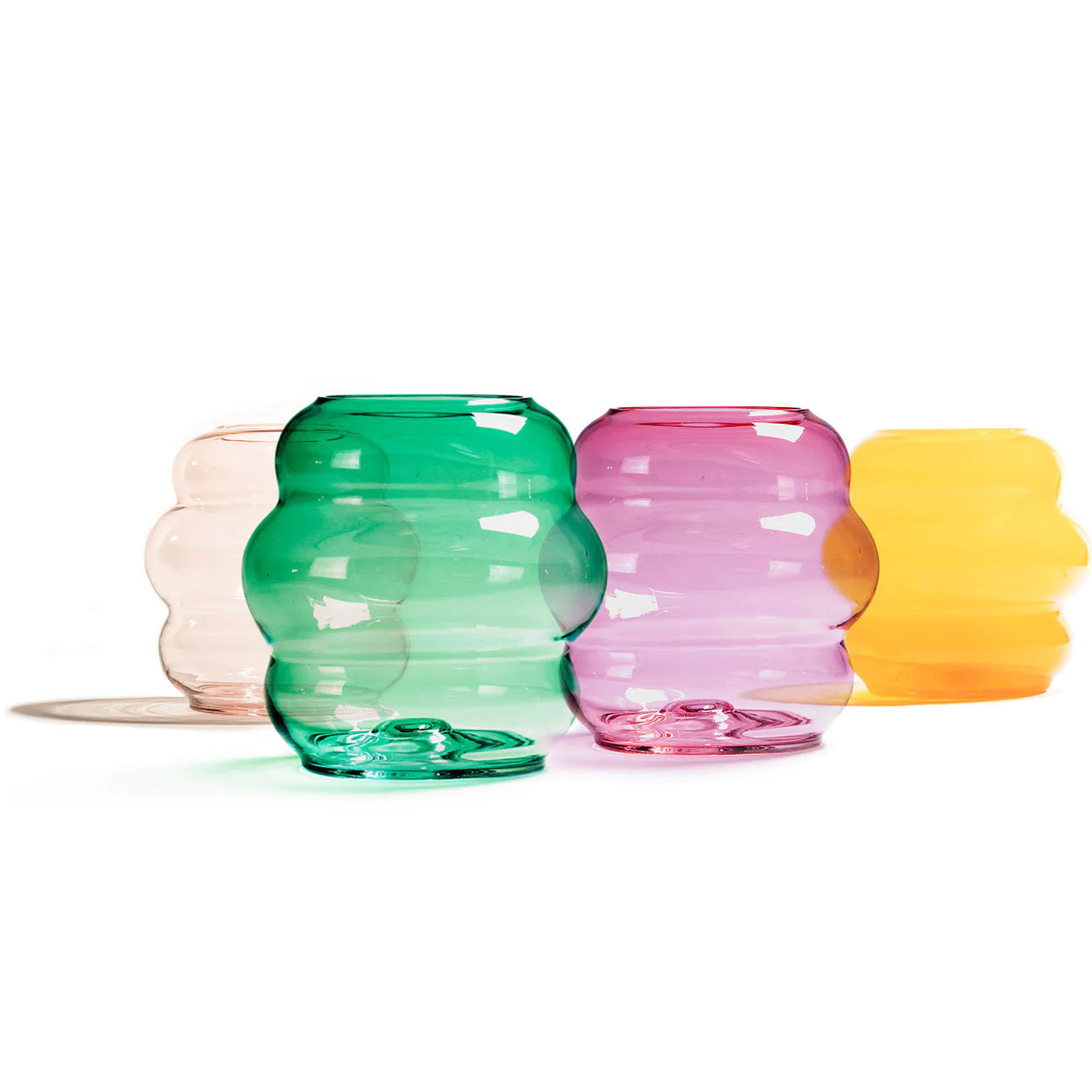 Vase FIGURA gross, grün