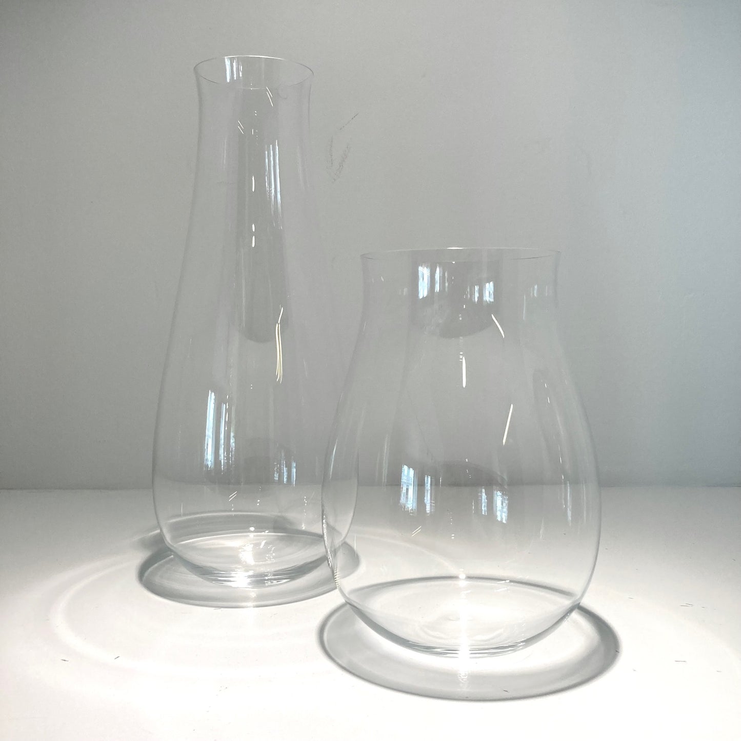 Tropfenvase hoch Kristallglas Lobmeyr