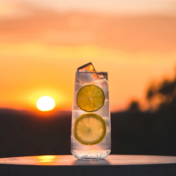 MIRAGE Wasserglas hoch