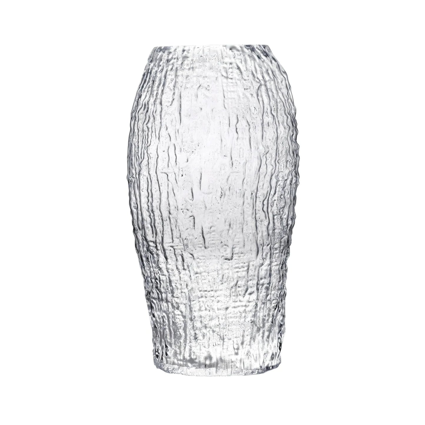 Vase Molten large, klar 62 cm