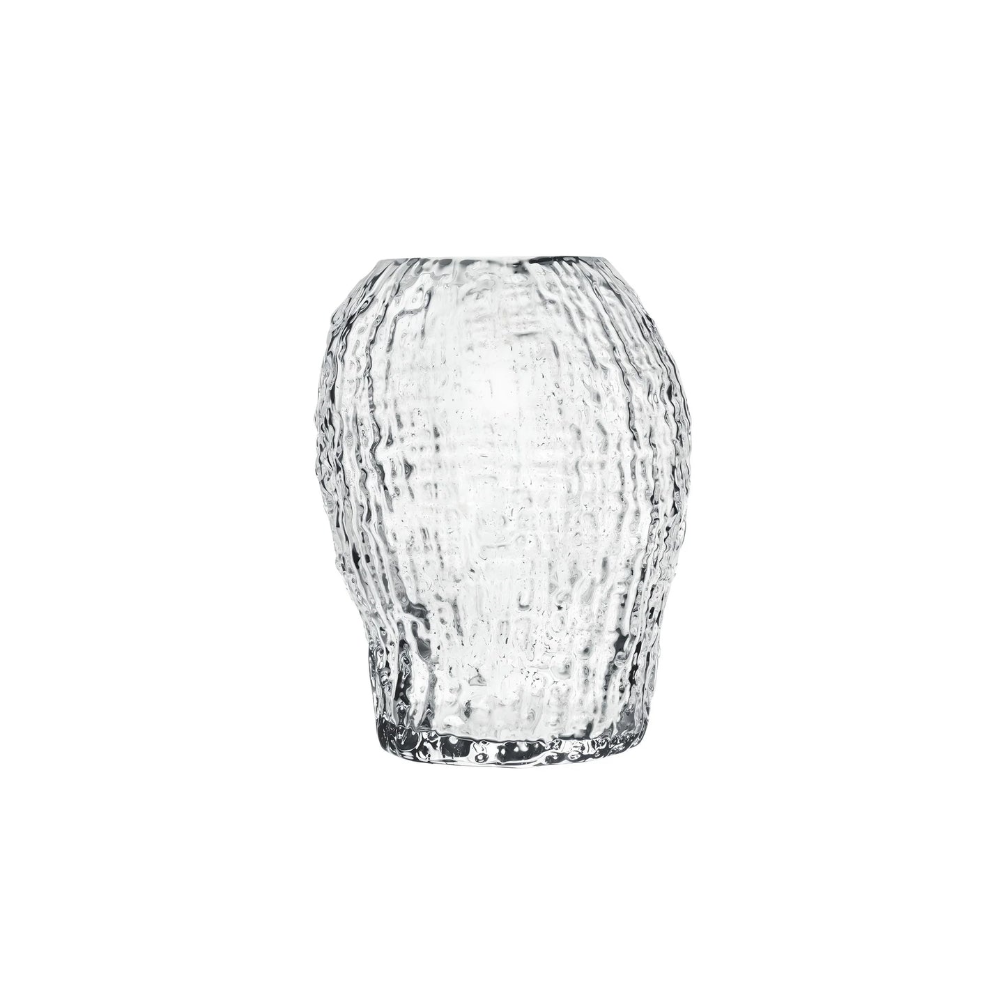 Vase Molten small, klar 28 cm