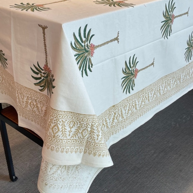 Tischdecke Palmen 140 x 240 cm