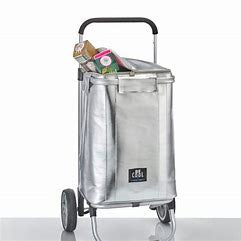 Einkaufswagen 36 l silber BE COOL