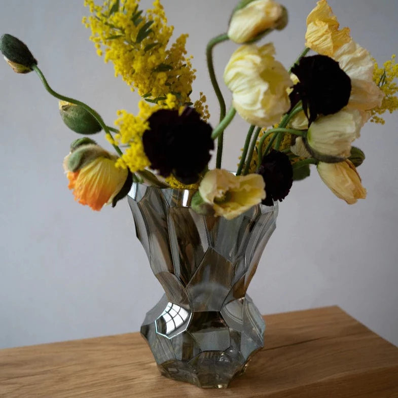 REFLECTION Vase, metallic