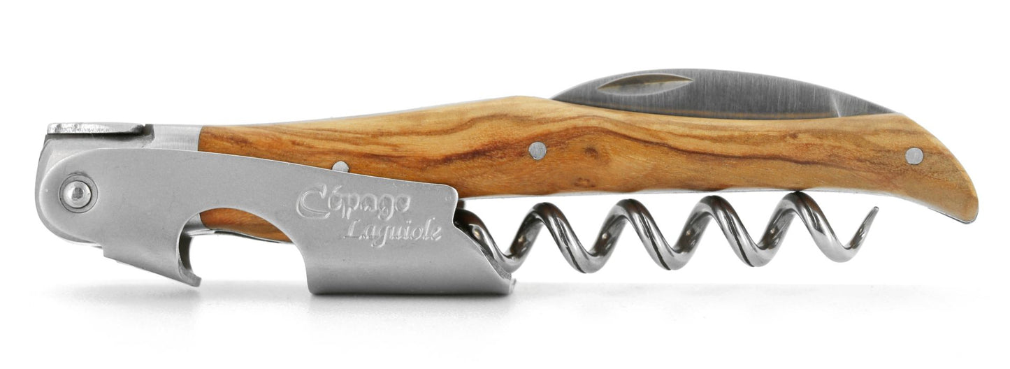 Korkenzieher Olivenholz SOMMELIER