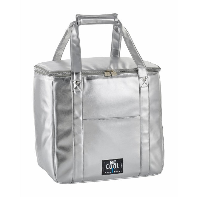 Kühltasche 36 l silber BE COOL