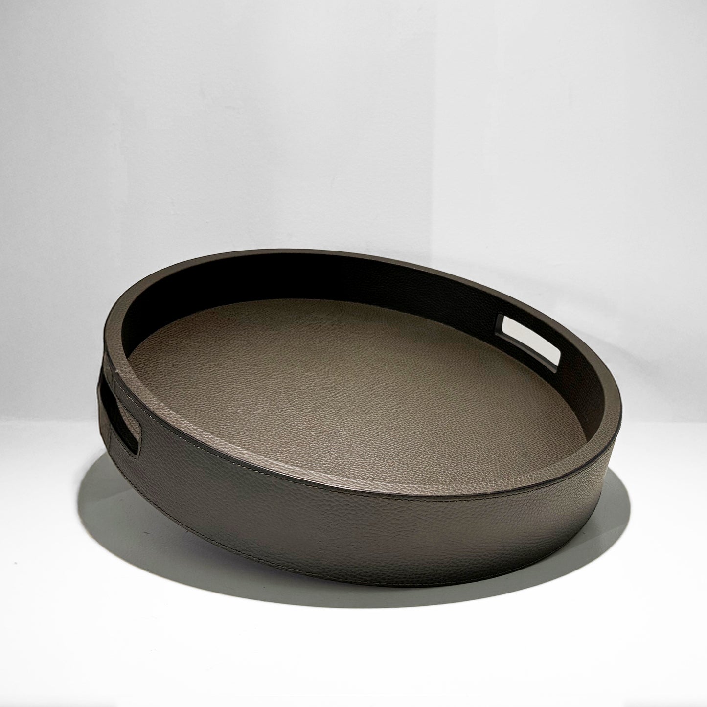 Tablett Rund Anthrazit 37.7 cm