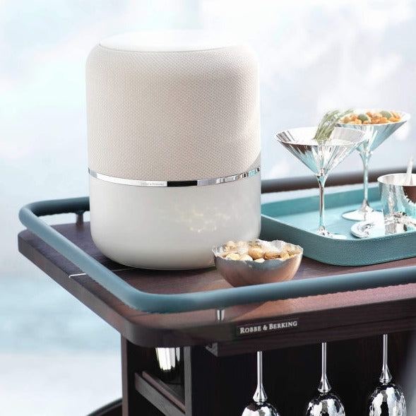 Champagner Box Creme mit 4 Champagnerkelchen