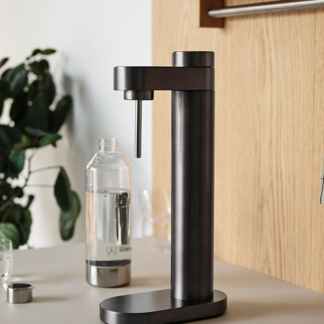 Sodastreamer BRUS schwarz inkl. Flasche