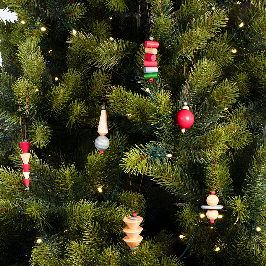 Weihnachtsbaum Schmuck, Bauhaus