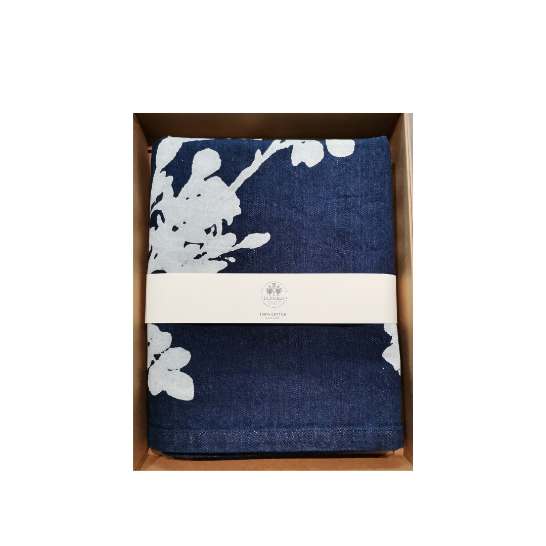 Denim Tischdecke 160x260cm