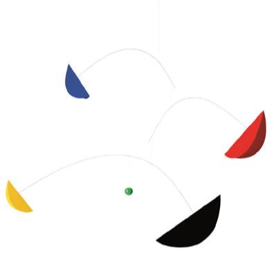 Mobile "Leben und Faden bunt" FLENSTED