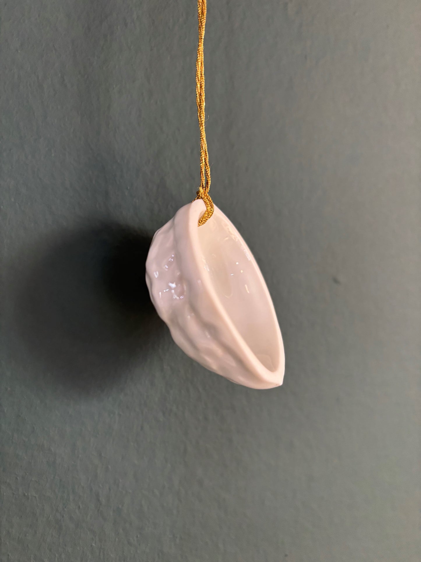 Nuss-Hälfte offen, biscuit