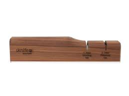 SKNIFE Messerschärfer mit Abzieh-Leder