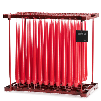Kerze true red-30