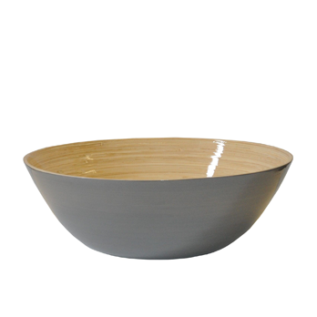 Bambus Schale naturgrau 40 x 14cm