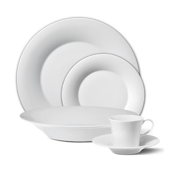 20 % WHITE SET - Dinner-Set 30tlg. BERLIN