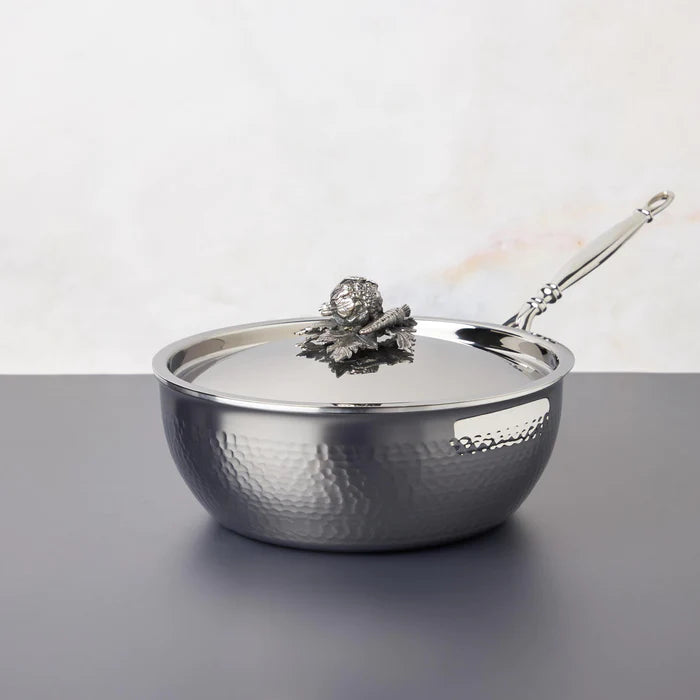 OPUS PRIMA Chef Kasserolle mit Deckel Blumenkohl & Rübe Ø 24cm
