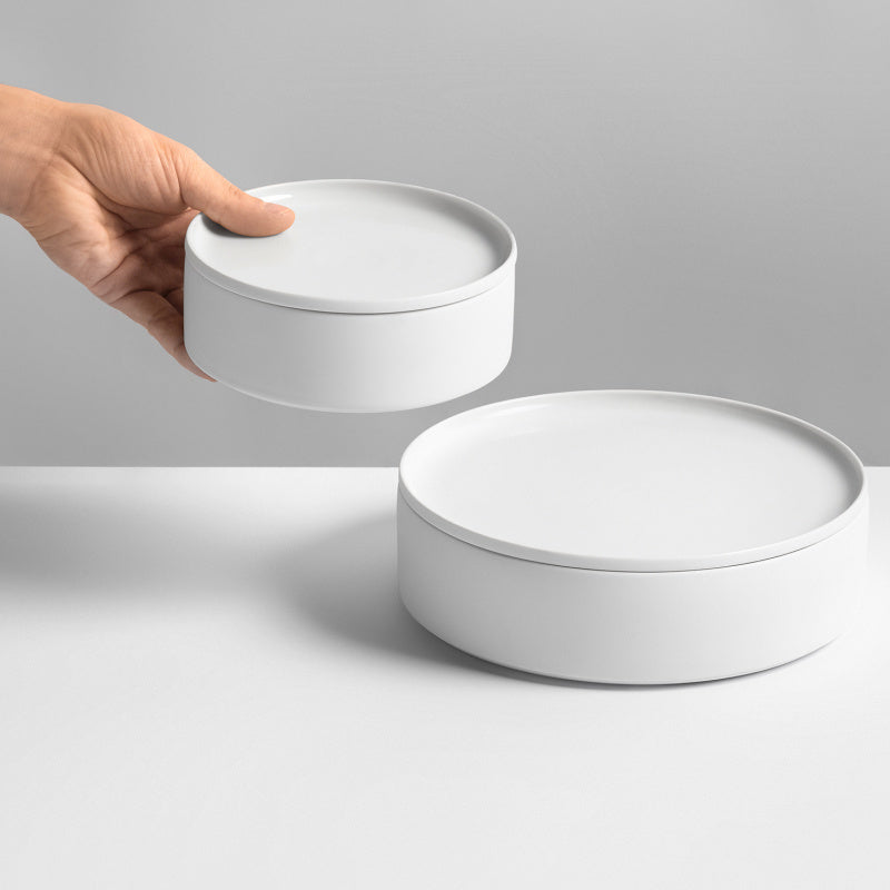 Schale 9cm mit hohem Rand, DATUM satiniert