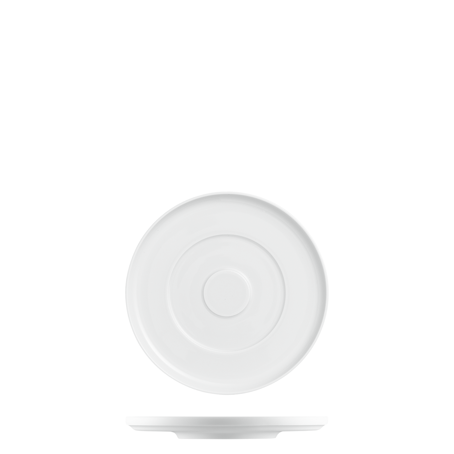 Tee- Kaffee Untertasse, DATUM satiniert