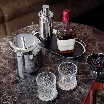 Eiswürfelbehälter & Zange MANHATTAN