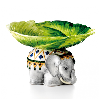 Motivschale Elefant