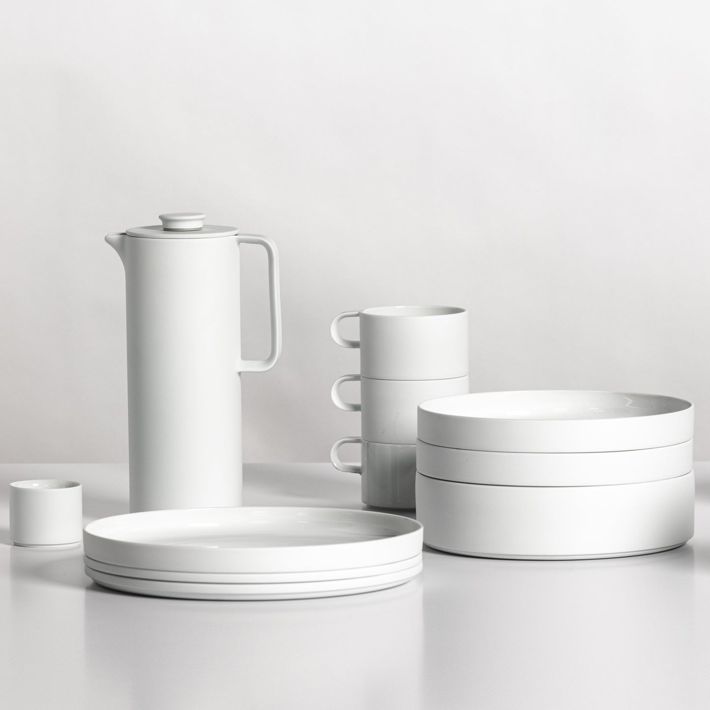 French Press Kaffeekanne, DATUM satiniert