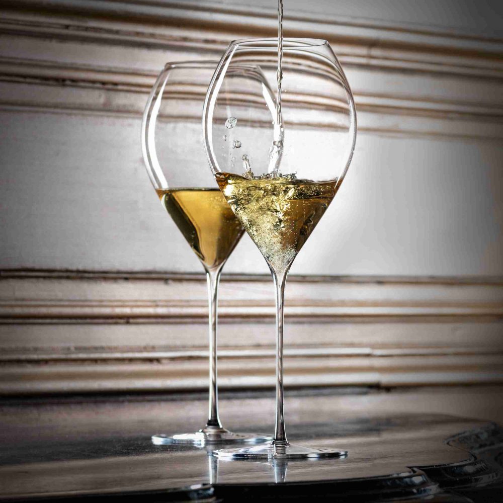 Chamapgnerglas GRAND 45 mundgeblasen