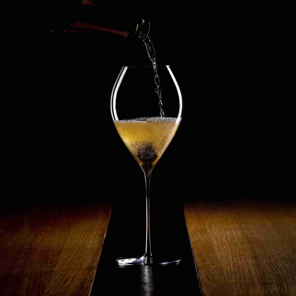 Chamapgnerglas GRAND 45 mundgeblasen