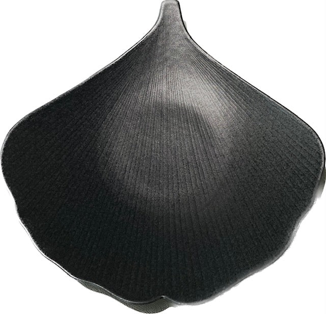 R-E-G Ginko-Teller schwarz