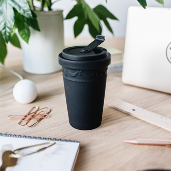 KURLAND To Go Becher schwarz