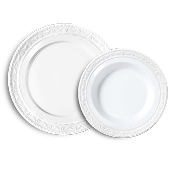 20 % WHITE SET SALE - KURLAND BLANC NOUVEAU Tafel-Set 12tlg.