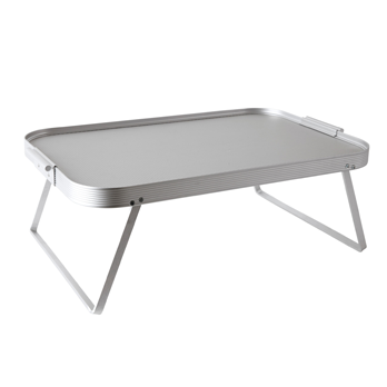 KAYMET Bett Tablett silber