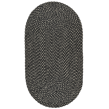 Läufer JUTE schwarz-weiss