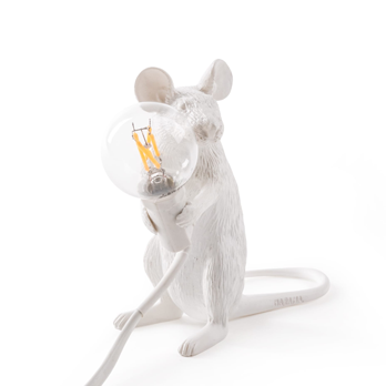 Lampe Maus sitzend