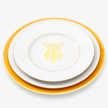 Platzteller gelb