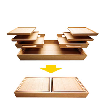 holz-tablett