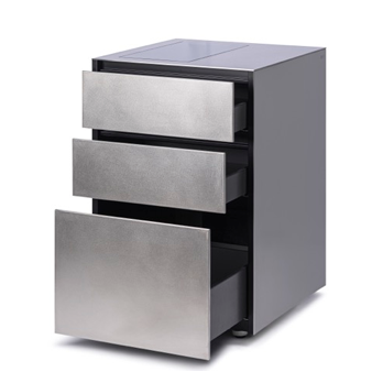 ONO Induktionsherd, 2 Zonen, 3 Schubladen