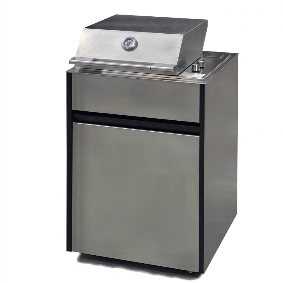 ONO Gasgrill, 2 Brenner, 1 Schublade