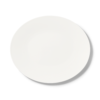 Platte oval 39cm, PURE