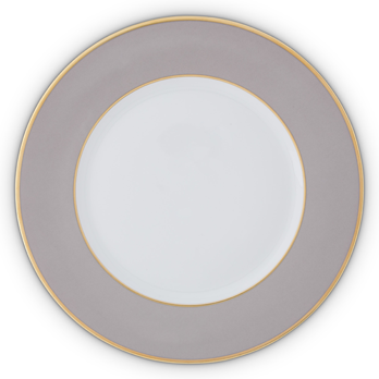 Platzteller rauchgrau