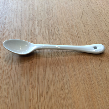 Probierlöffel aus Porzellan