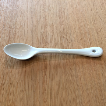 Probierlöffel aus Porzellan