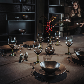 R-E-G Degustationsteller tief klein