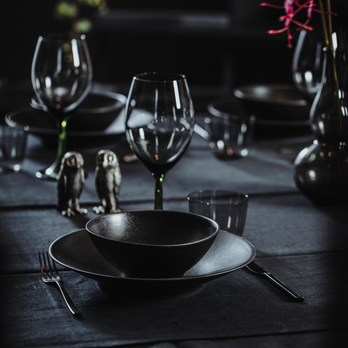R-E-G Degustationsteller tief klein