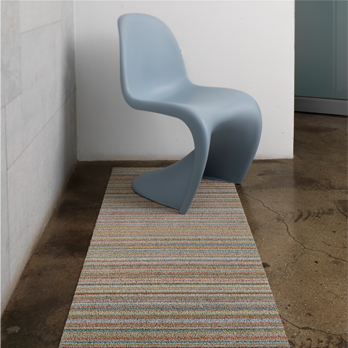 Fussmatte SHAG Skinny Stripe soft-multi